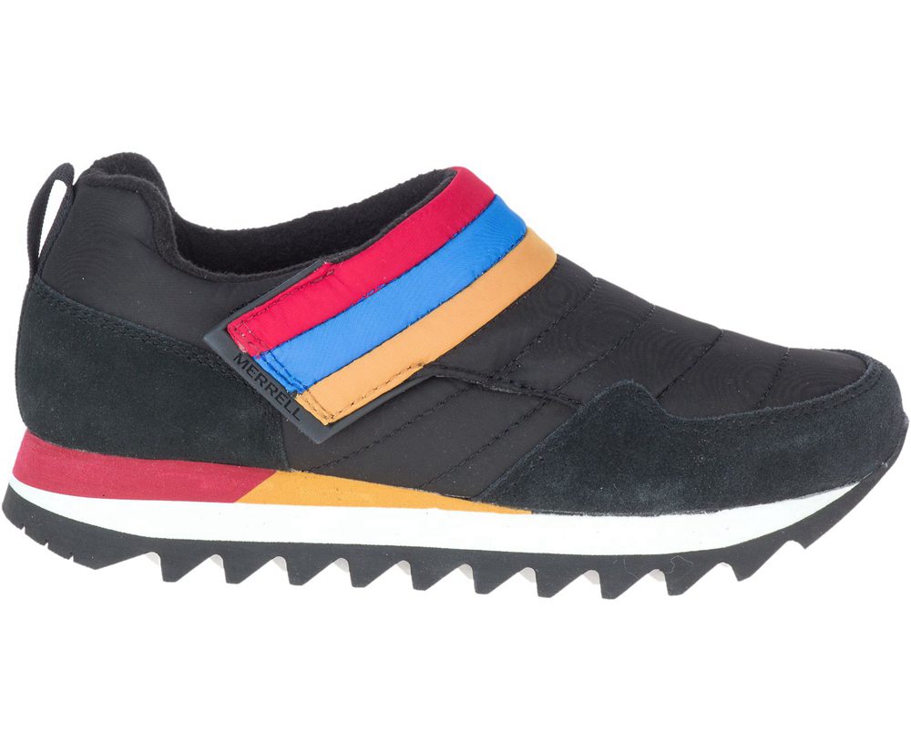 Merrell Sneakers Black - Alpine Moc Strap Polar - Womens 89ETORFDM